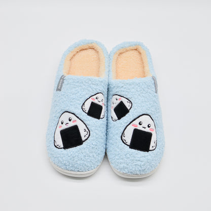 Fluffy Onigiri Slippers