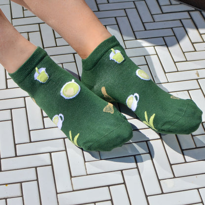 Matcha Ankle Socks