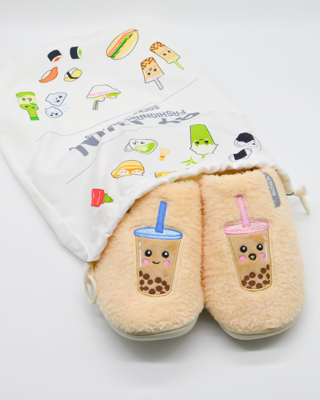 bubble tea slippers