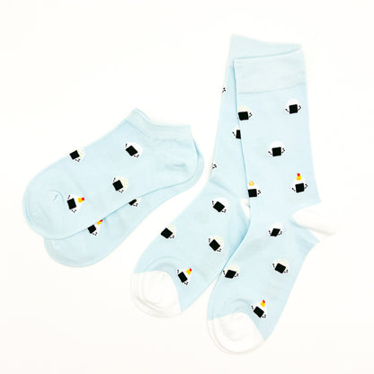 4 Pack Crew Socks