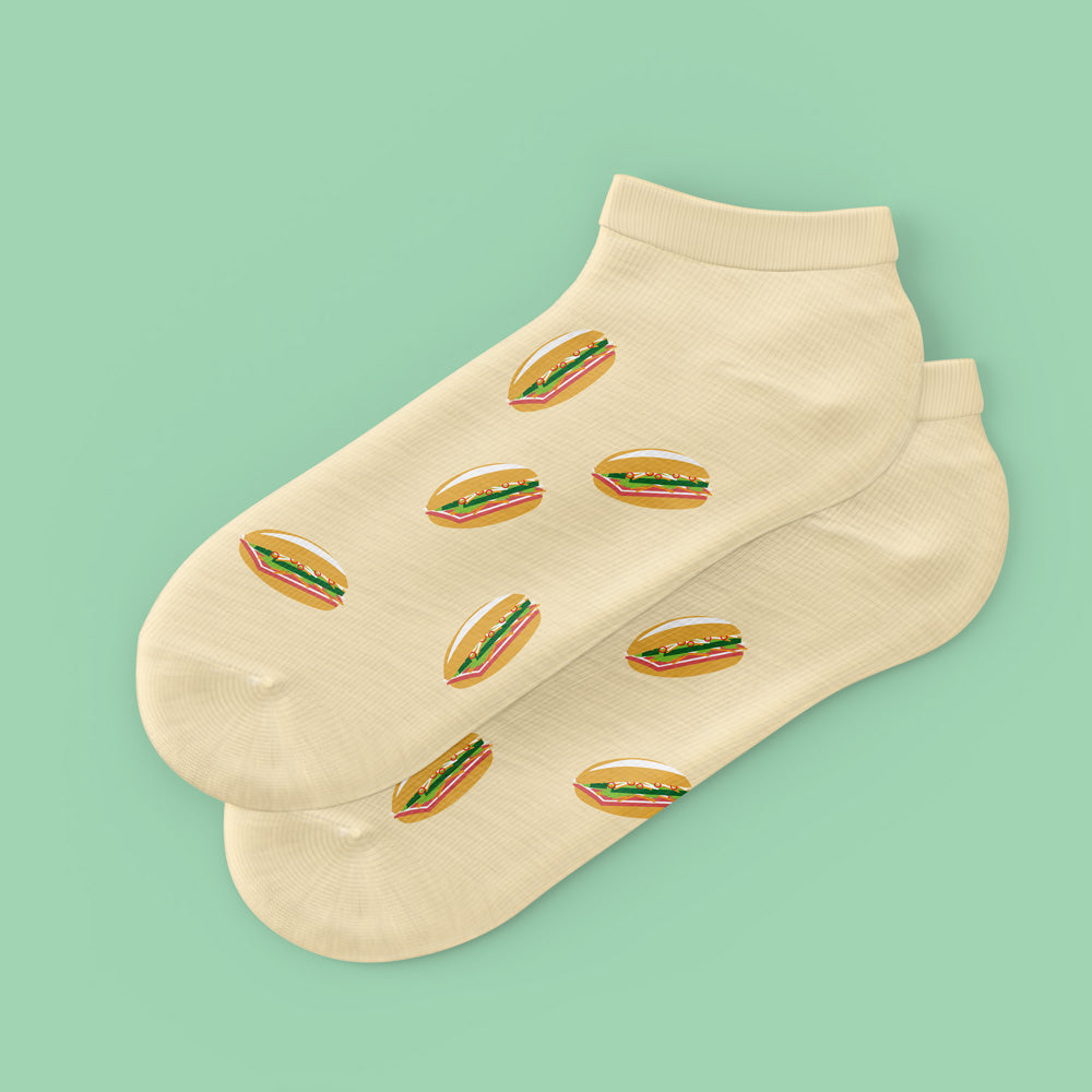 Banh Mi Pork Roll Socks