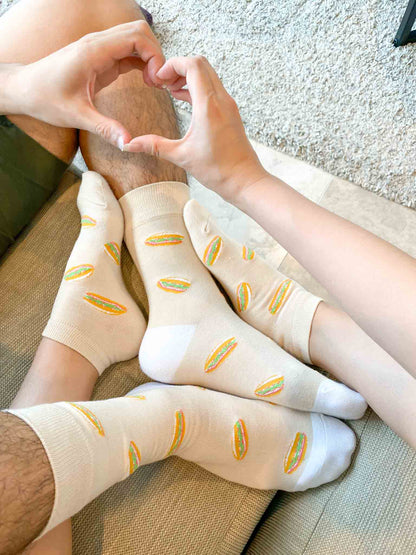 Banh Mi Pork Roll Socks