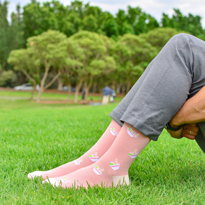 cozy ramen socks