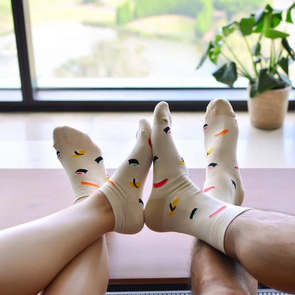 Sushi cozy socks